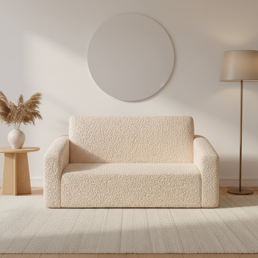 Divano Letto per Bambini 2 in 1 - Divanetto Trasformabile per Bambini, dai 2 anni in su