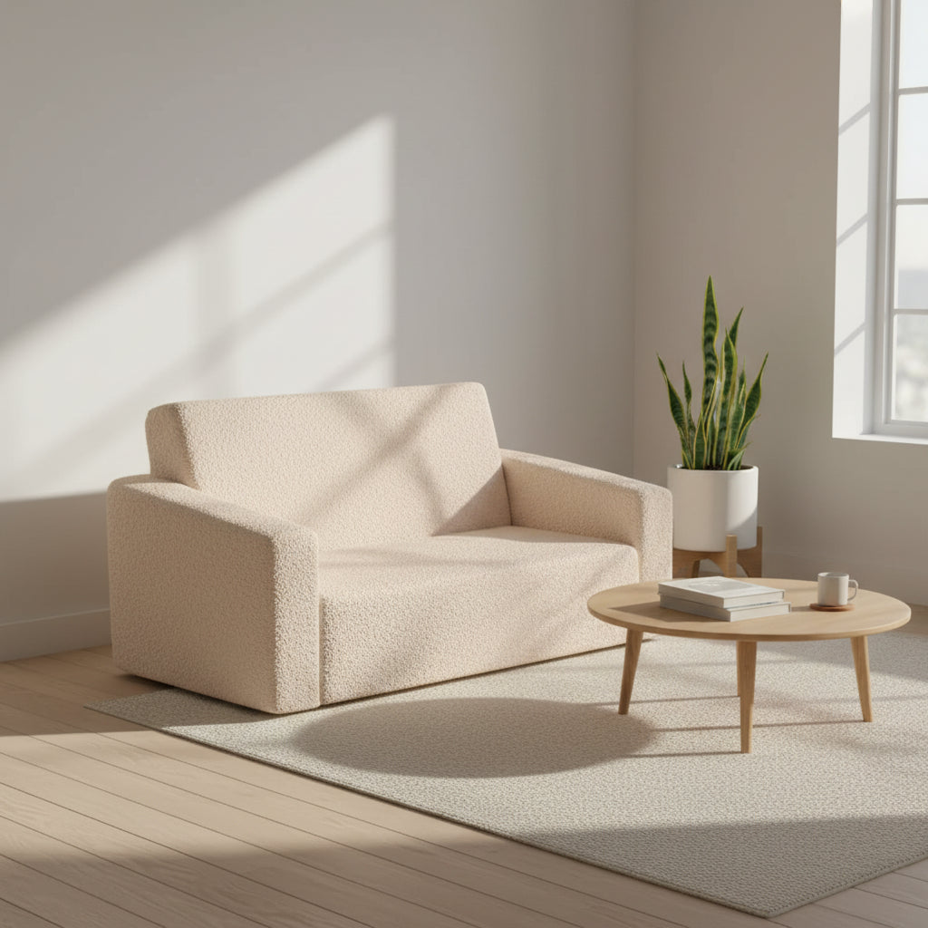 Divano Letto per Bambini 2 in 1 - Divanetto Trasformabile per Bambini, dai 2 anni in su