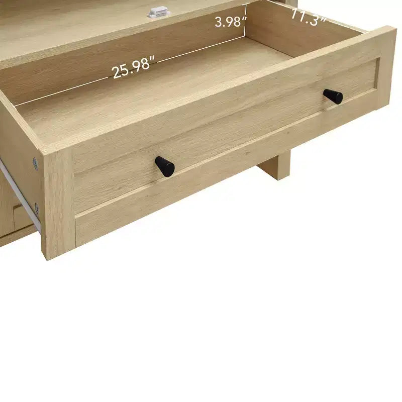 Armadio da Cucina Alto 178,5 cm con Arco, Dispensa Stile Rustico con Ripiani Regolabili, Credenza Versatile per Sala da Pranzo e Soggiorno